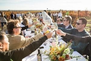 Hosted by Visit California, The Grateful Table was a farm-to-fork style feast for more than 500 guests. One hundred percent of proceeds raised from sales tickets support nonprofits helping those affected by the wildfires.