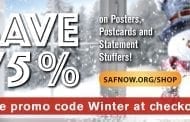 Take 75 Percent off Postcards, Posters and Stuffers in SAF Store