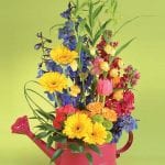 whimsical flower arrangement
