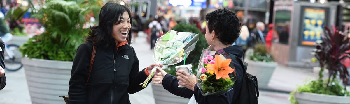 Power of Giving Flowers